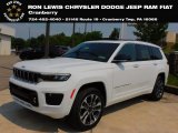2021 Bright White Jeep Grand Cherokee L Overland 4x4 #142390969