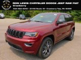 2021 Velvet Red Pearl Jeep Grand Cherokee Limited 4x4 #142390968