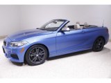 2017 BMW 2 Series M240i xDrive Convertible Front 3/4 View