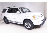 Natural White Toyota Sequoia in 2007