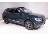 Dark Moss Green Metallic Volkswagen Tiguan in 2018