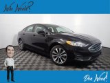 2020 Agate Black Ford Fusion SE AWD #142407969