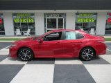 2019 Supersonic Red Toyota Camry SE #142407956