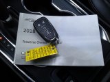 2018 Chevrolet Traverse Premier Keys