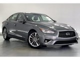 2018 Infiniti Q50 3.0t Front 3/4 View