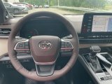 2021 Toyota Sienna Platinum AWD Hybrid Steering Wheel