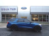 2020 Atlas Blue Metallic Ford Explorer ST 4WD #142425122