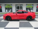Race Red Ford Mustang in 2021