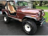 1976 Jeep CJ7 4x4 Front 3/4 View