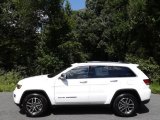 2021 Bright White Jeep Grand Cherokee Limited 4x4 #142439466