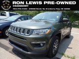 2018 Olive Green Pearl Jeep Compass Latitude 4x4 #142448381