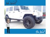 2017 Bright White Jeep Wrangler Unlimited Rubicon 4x4 #142448291