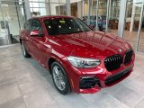 2021 BMW X4 Flamenco Red Metallic