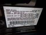 2013 Outlander Sport Color Code for Labrador Black Pearl - Color Code: X42