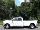 2013 Bright White Ram 3500 Laramie Crew Cab 4x4 Dually #142472551