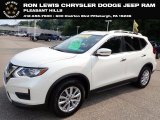 2020 Pearl White Tricoat Nissan Rogue SV #142472643
