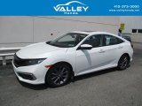 2019 Platinum White Pearl Honda Civic EX-L Sedan #142472559