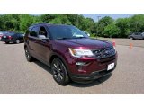 2018 Burgundy Velvet Ford Explorer XLT 4WD #142483756
