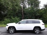2021 Bright White Jeep Grand Cherokee L Limited 4x4 #142484683
