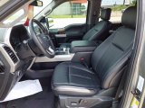 2020 Ford F150 Lariat SuperCrew Black Interior