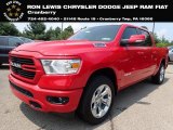 2021 Flame Red Ram 1500 Big Horn Crew Cab 4x4 #142502715