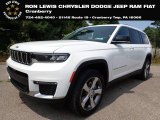 2021 Bright White Jeep Grand Cherokee L Limited 4x4 #142502731