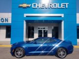 2021 Riverside Blue Metallic Chevrolet Camaro LT Coupe #142512909