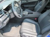 2018 Honda Civic Touring Sedan Black Interior