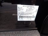 2021 Edge Color Code for Agate Black Metallic - Color Code: UM