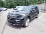 2021 Ford Explorer Hybrid Limited 4WD Front 3/4 View