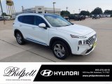 2021 Quartz White Hyundai Santa Fe SEL #142512819