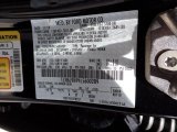 2020 Continental Color Code for Infinite Black - Color Code: UM
