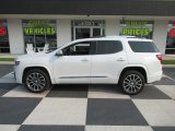 White Frost Tricoat GMC Acadia in 2020