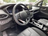 2020 Hyundai Santa Fe Limited Black Interior