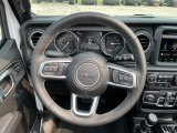 2021 Jeep Wrangler Unlimited Sahara 4xe Hybrid Steering Wheel