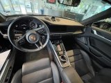 2021 Porsche 911 Turbo S Black Interior