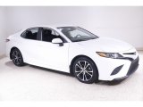 2019 Super White Toyota Camry SE #142546080