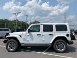 Bright White Jeep Wrangler Unlimited in 2021