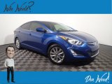 2015 Windy Sea Blue Hyundai Elantra SE Sedan #142559283