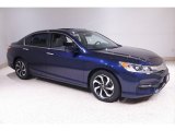 2016 Obsidian Blue Pearl Honda Accord EX Sedan #142559322