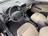 2021 Ford EcoSport S Medium Stone Interior