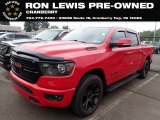 2020 Flame Red Ram 1500 Big Horn Night Edition Crew Cab 4x4 #142566498
