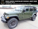 2021 Sarge Green Jeep Wrangler Unlimited Sport 4x4 #142566587