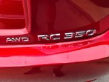 2015 Lexus RC 350 AWD Marks and Logos