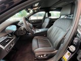 2022 BMW 7 Series 740i xDrive Sedan Black Interior