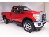 Vermillion Red Ford F350 Super Duty in 2014