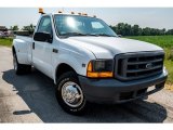 1999 Ford F350 Super Duty XL Regular Cab Dually Front 3/4 View