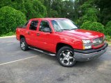 2003 Victory Red Chevrolet Avalanche 1500 #14218013