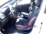 2020 Subaru WRX STI Recaro Ultra Suede/Carbon Black Interior