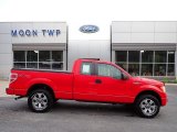 2012 Race Red Ford F150 STX SuperCab 4x4 #142590612